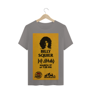 Nome do produtoCamiseta Billy Squier/Def Leppard