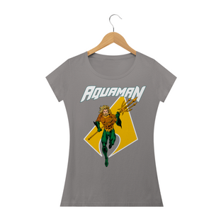 Nome do produtoCamiseta Baby Look Rei dos Mares Aquaman - Heróis