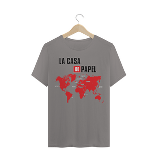 Nome do produtoCamiseta La Casa de Papel - Filmes/Séries TV