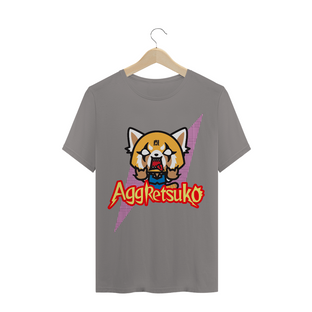 Nome do produtoCamiseta Aggretsuko Metal Rage - Cartoons/Animes