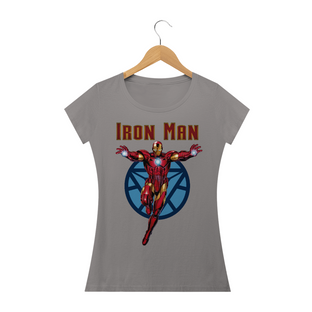 Nome do produtoCamiseta Baby Look Iron Man - Heróis