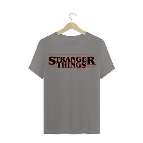 Camiseta Stranger Things Logo - Filmes/Séries TV