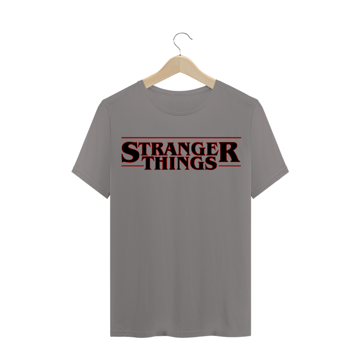 Nome do produto: Camiseta Stranger Things Logo - Filmes/Séries TV