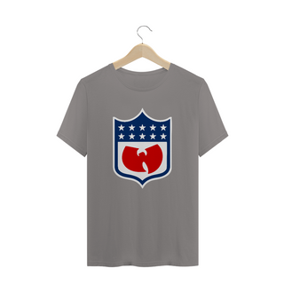Nome do produtoT-Shirt Camiseta de Malha Quality WUTANG Logo Escudo America