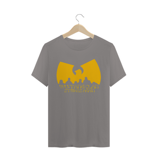 Nome do produtoCamiseta de Malha Quality Wu Tang Clan Logo Strikes Again Amarelo