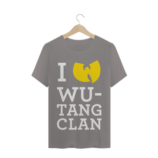 Nome do produtoCamiseta de Malha Quality Wu Tang Clan I Love WU Branco