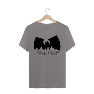 Nome do produtoCamiseta de Malha Quality Wu Tang Clan Logo Strikes Again Preto