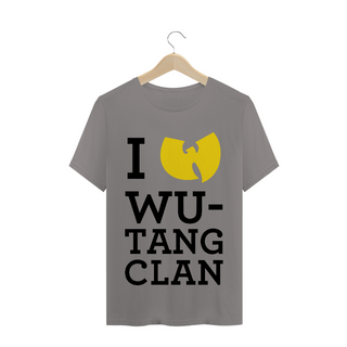 Nome do produtoCamiseta de Malha Quality Wu Tang Clan I Love WU Black