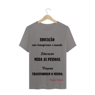 Nome do produtoT-Shirt Educação Paulo Freire