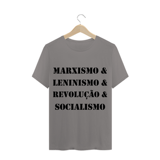 Nome do produtoT-Shirt Marxismo & Leninismo & Revolução & Socialismo