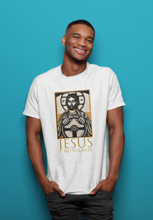 Nome do produtoCamiseta Jesus no Volante - (unissex)