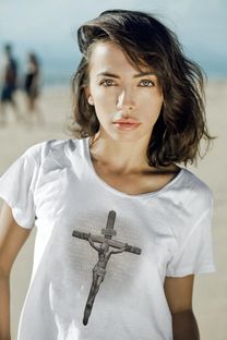 Nome do produtoCamiseta A Oração de Jesus - (unissex)