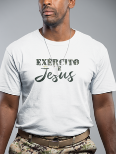 Nome do produtoCamiseta Exército de Jesus - (unissex)