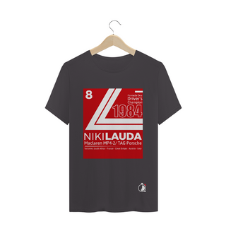 Nome do produtoT-Shirt Estonada Quick Racing | Niki lauda 1984 McLarem MP4/2