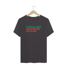 Signo Carioca / T-Shirt Prime Masculina Cinza estonada