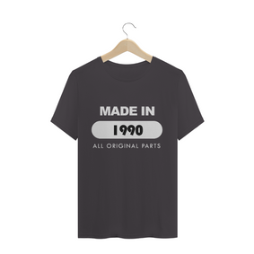 Camiseta Unissex - Made In 1990