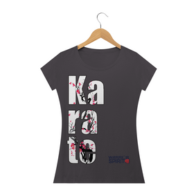 Camisa Baby Look Karate 1- Estonada