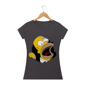 Camiseta Feminina Do Homer simpson
