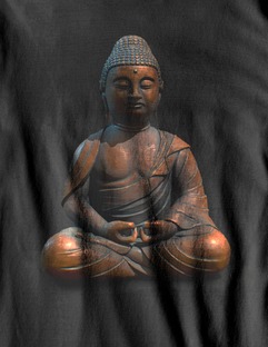 Nome do produtoCamiseta Estonada - Buda e a Meditação - (unissex)