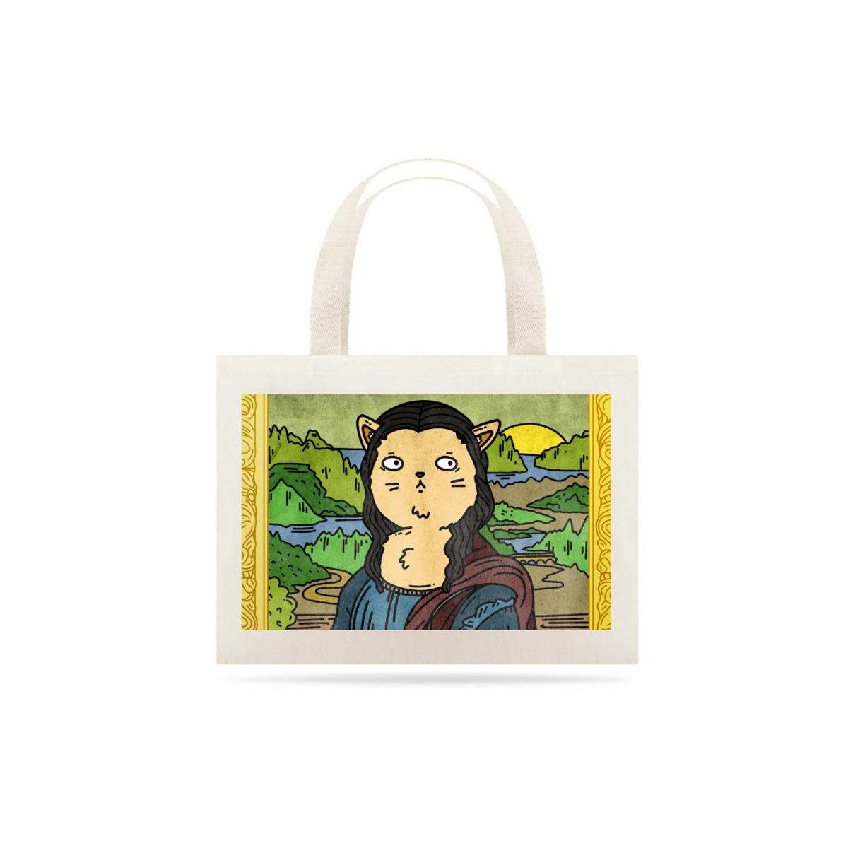 Nome do produtoBolsa Ecobag Monagato arte Pincelandu