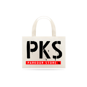 Sacola Ecológica - Logo PKS Preta