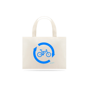 Eco Bag Blue Bike