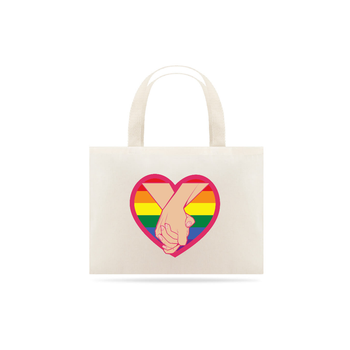 Nome do produtoEcobag LGBT heart