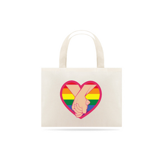 Ecobag LGBT heart