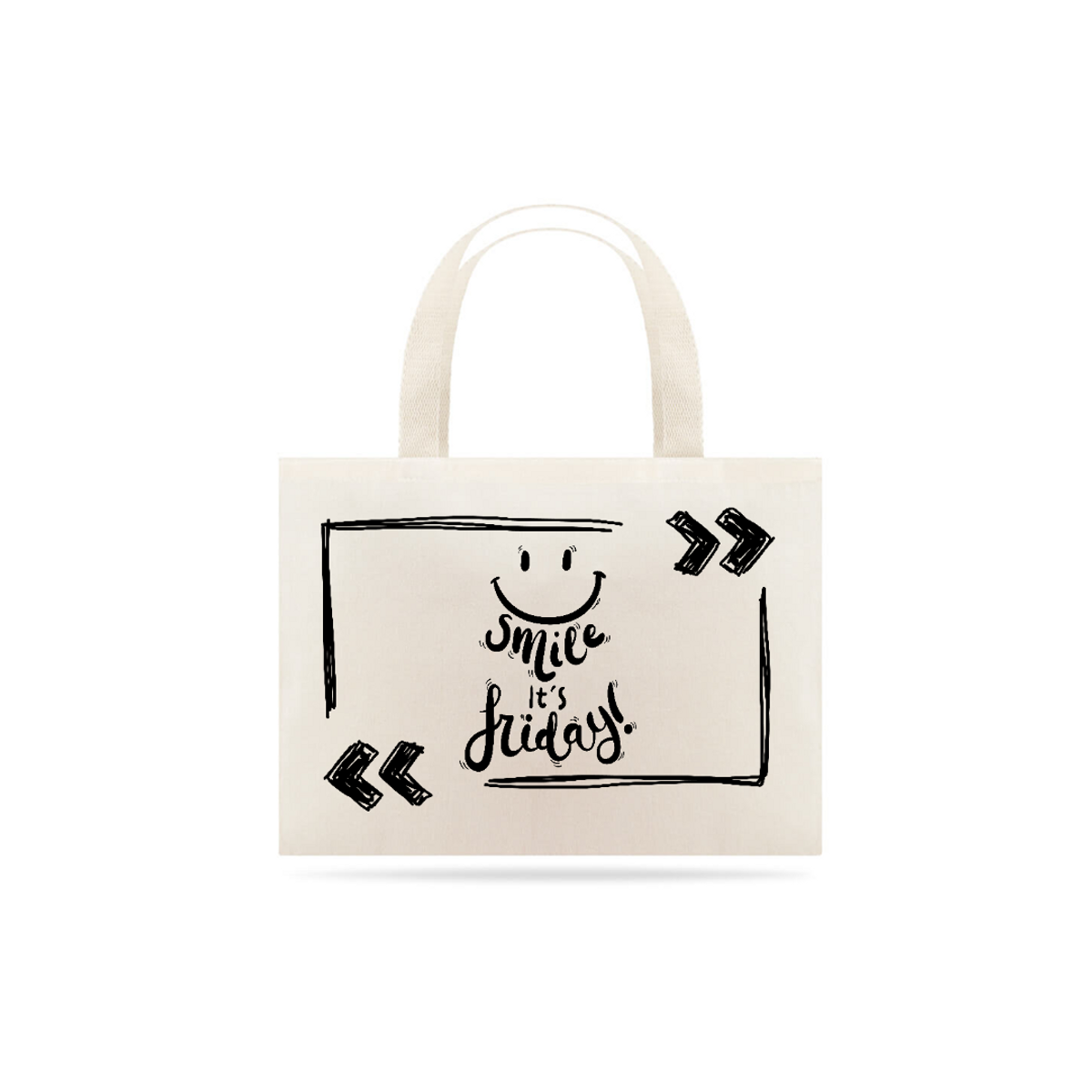 Nome do produto: Eco Bag Smile it\'s Friday