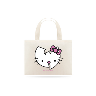 Nome do produtoEcoBag WUTANG Logo WU Hello Kitty Promo