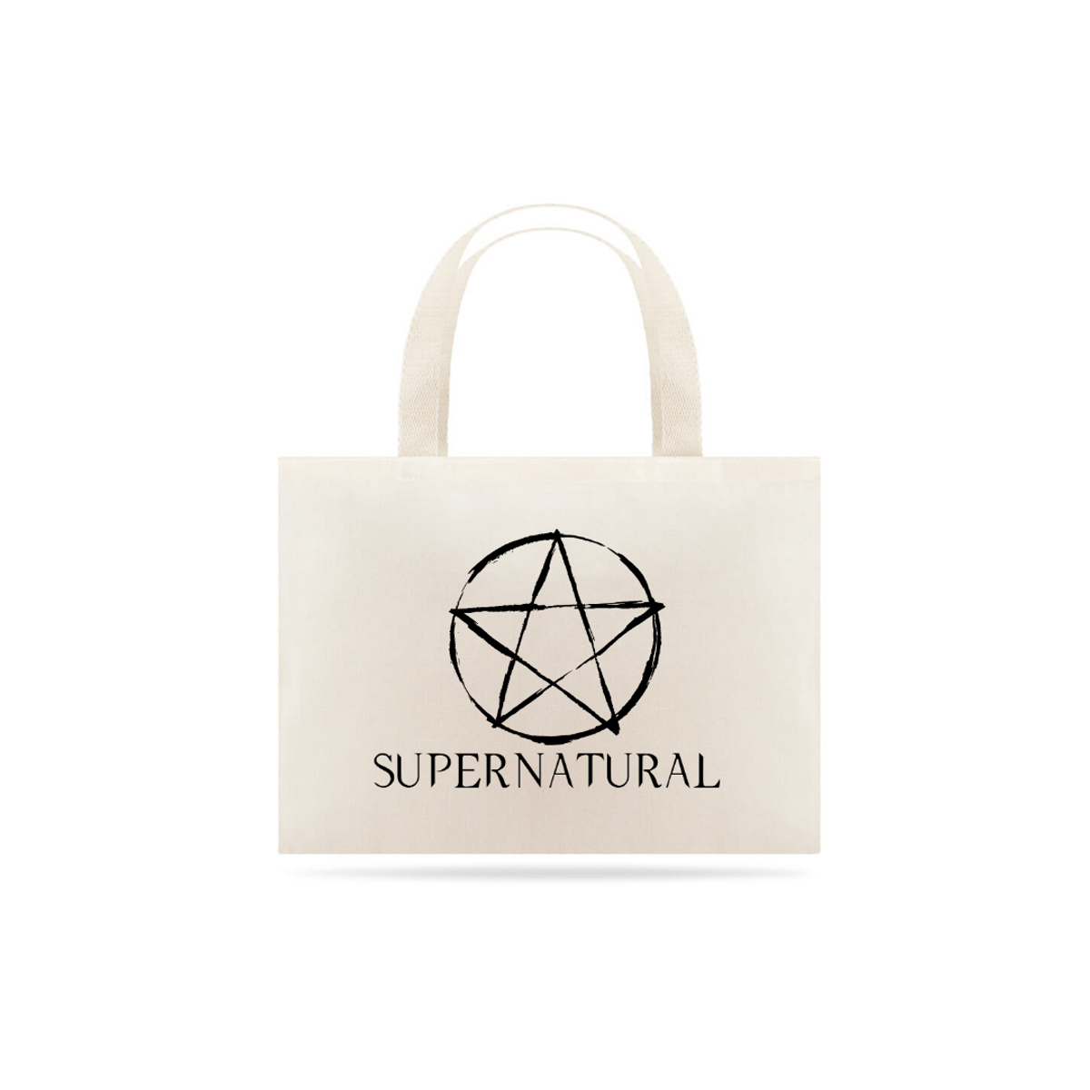 Nome do produto: Eco Bag Grande Estampa Série Supernatural