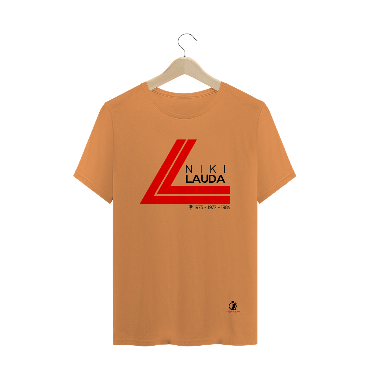 Nome do produto: T-Shirt Estonada Quick Racing | Niki Lauda Logo