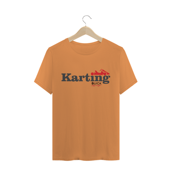 T-Shirt Estonada Quick Racing | Karting gray