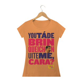 Nome do produtoCamisa do Canal |  You tá de Brinqueichon uite me cara? COLOR | Baby Long Estonada