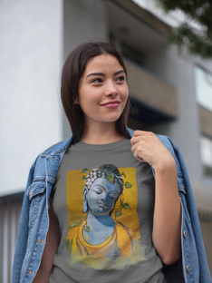 Nome do produtoCamiseta Estonada - O Buda Azul - (unissex)