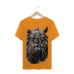 Camiseta Lion Viking Orange - Kamikaze