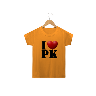 Nome do produtoCamisa Infantil - I Love PK