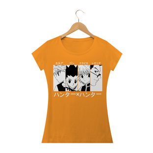 Nome do produtoCamisa Hunter x Hunter Versão Mangá(Feminina)