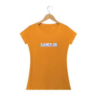 Nome do produtoGamer On - Baby Look