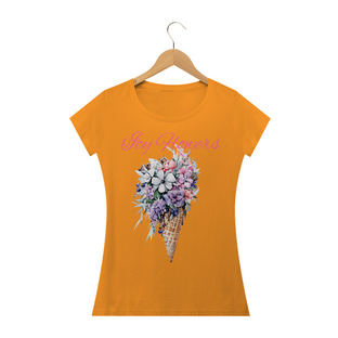 Nome do produtoCamiseta Sorvete de Flores e Doces