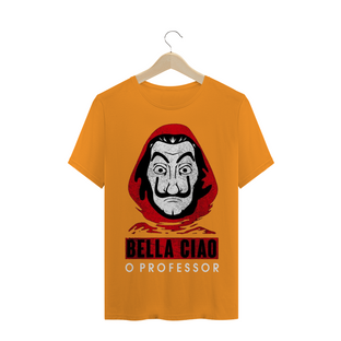 Nome do produtoCamiseta O Professor Bella Ciao (Preta)