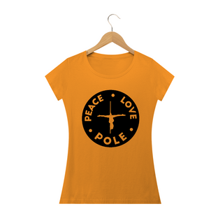 Nome do produtoCamiseta Peace.Love.Pole Baby Long Quality