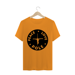 Nome do produtoCamiseta Peace.Love.Pole T-Shirt Quality