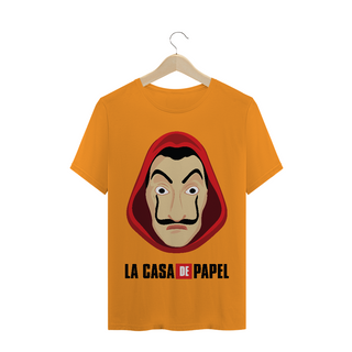 Nome do produtoCamiseta Básica La Casa de Papel