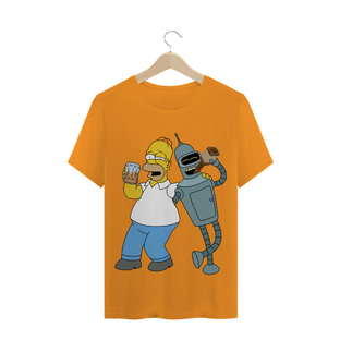 Nome do produtoT-SHIRT QUALITY HOMER & BENDER