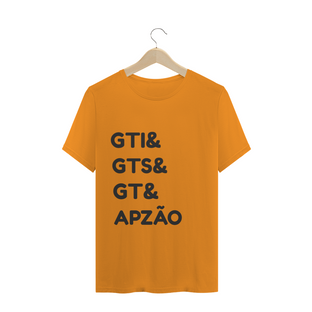 Nome do produtoCAMISETA T-SHIRT - GOL GTI, GTS, GT E APZÃO