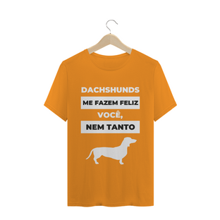 Nome do produtoCamiseta Masculina Frase Dachshund Esnobe