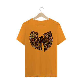 Nome do produtoCamiseta de Malha Quality Wu Tang Clan  20 Years Black