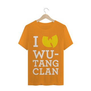 Nome do produtoCamiseta de Malha Quality Wu Tang Clan I Love WU Branco