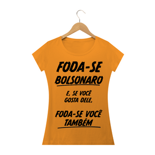 Nome do produtoBaby Long Foda-se Bolsonaro